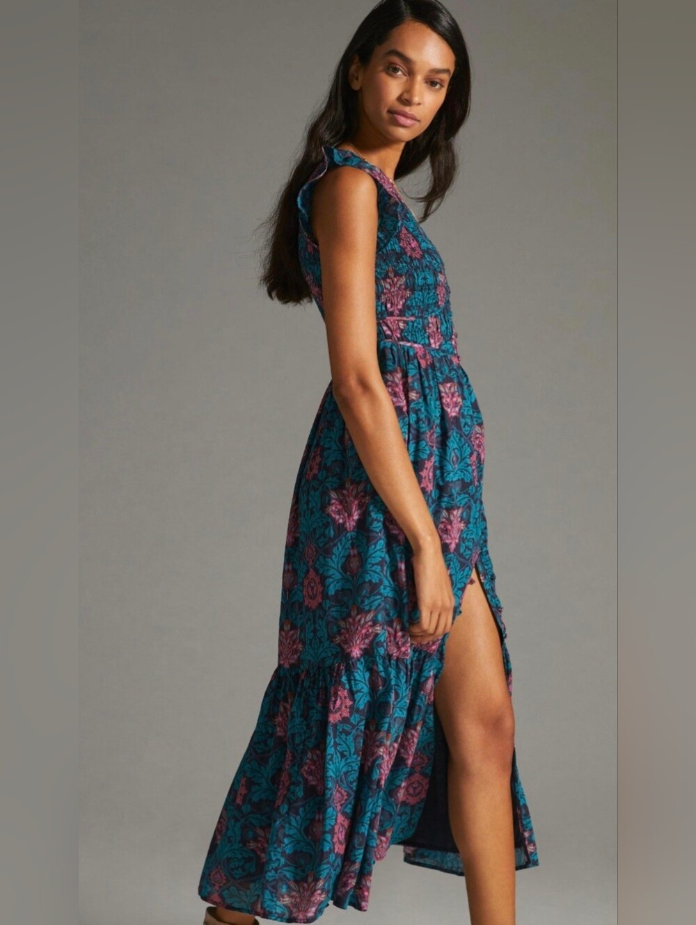 Anthropologie Peregrine Midi Dress Size XXS - Picture 16 of 16